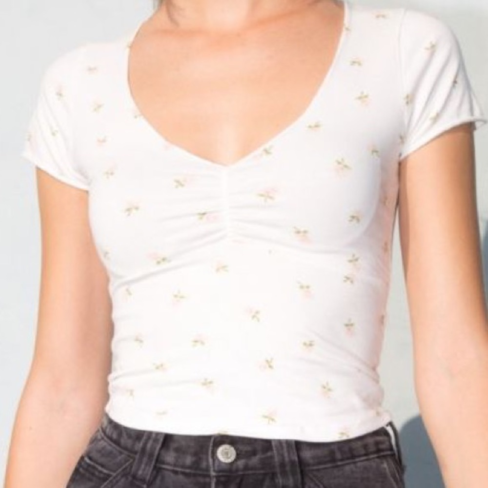 Brandy Melville floral Gina top